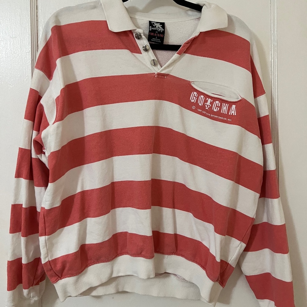 🏄🏾‍♀️GOTCHA🏄🏾‍♀️ L/S Rugby Polo
